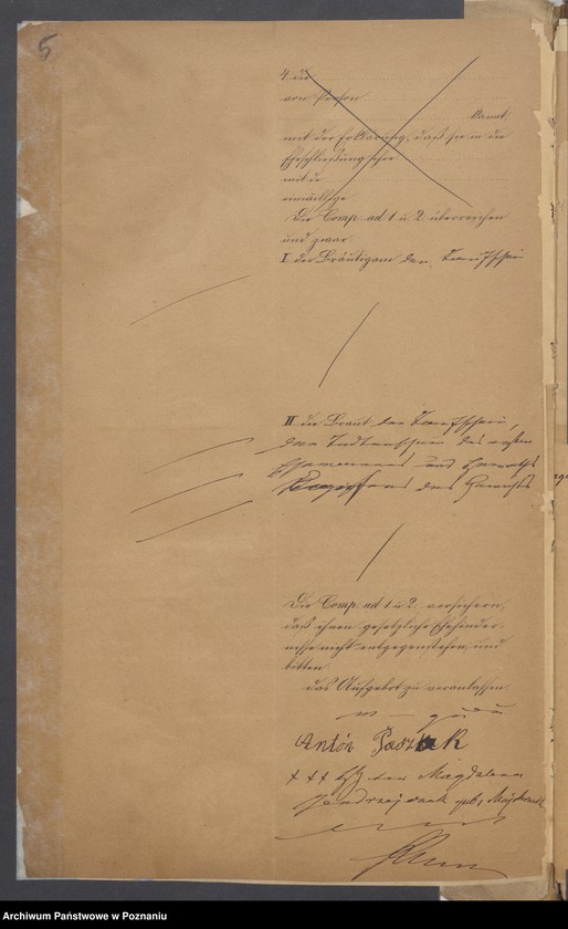 Obraz 7 z jednostki "Die von den Verlobten beigebrachten Urkunden zur Eheschliessung pro 1876"