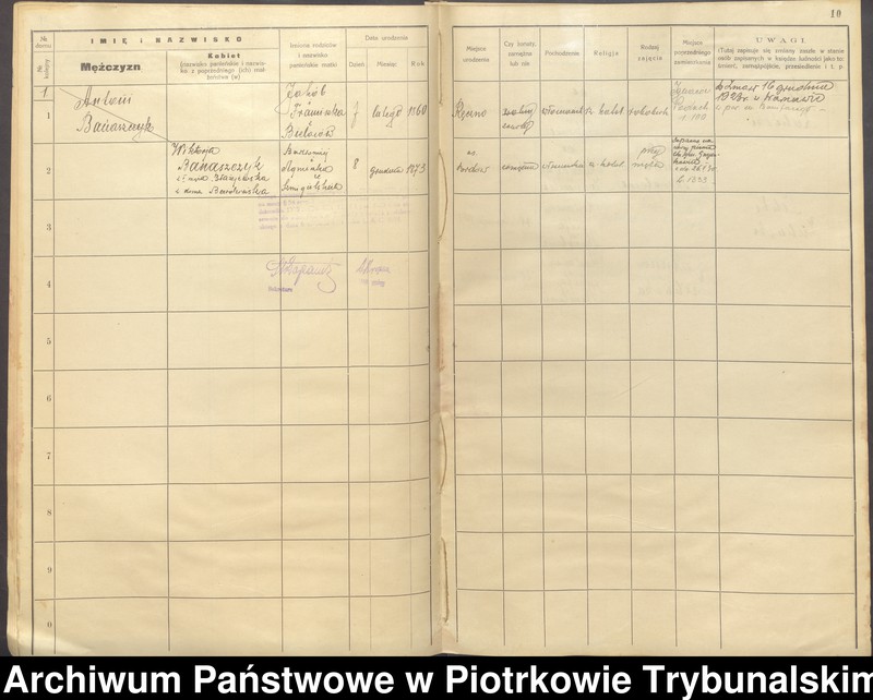 image.from.unit.number "[Księga ludności stałej gminy Ręczno] wieś Ignaców Poduchowny i Nowinki"