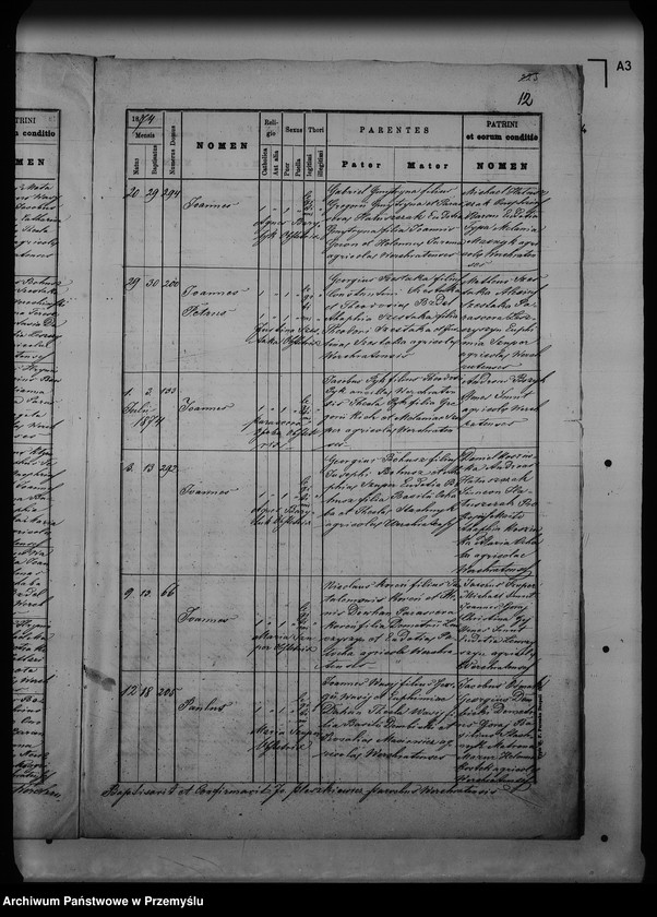 Obraz 16 z jednostki "[Kopie ksiąg metrykalnych parafii Werchrata z filią Prusie (dekanat Rawa Ruska)]"