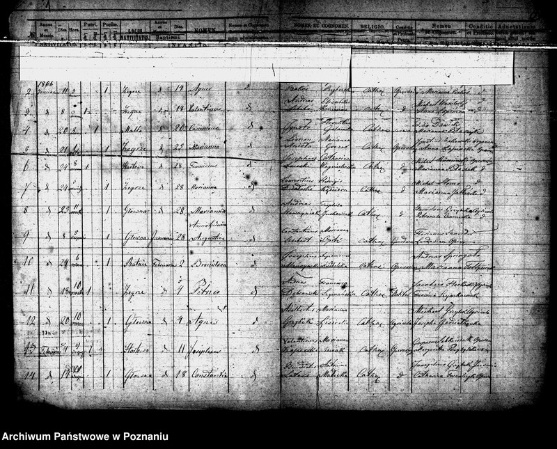 Obraz 2 z jednostki "Księga urodzeń"