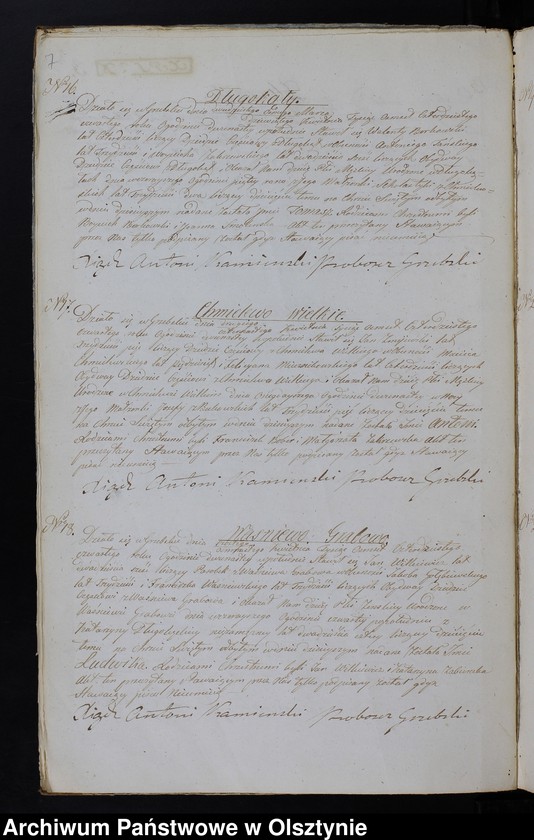 image.from.unit.number "Duplikat Aktów Urodzenia, Zaślubień, Zeńścia na Rok 1844 z Parafii Grzebskiej"