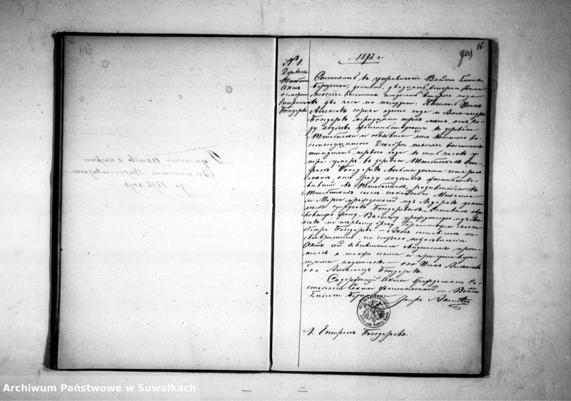 image.from.unit.number "Duplikat urodzonych, zaślubionych i zmarłych za 1872 rok"