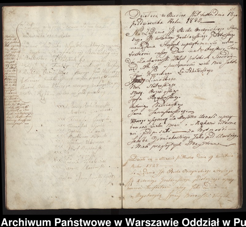 image.from.unit.number "Książka Urzędu Starszych Szewskiego do zapisywania majstrów"