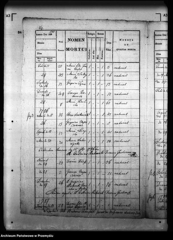 Obraz 20 z jednostki "[Kopie ksiąg metrykalnych parafii Polany Surowiczne z filią Wernejówka (dekanat Rymanów)]"