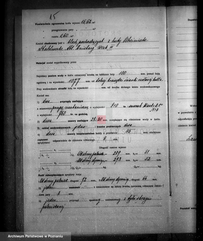 image.from.unit.number "Wyroby ceramiczne "Korament" Ławica powiat Poznań nr woj. 91"