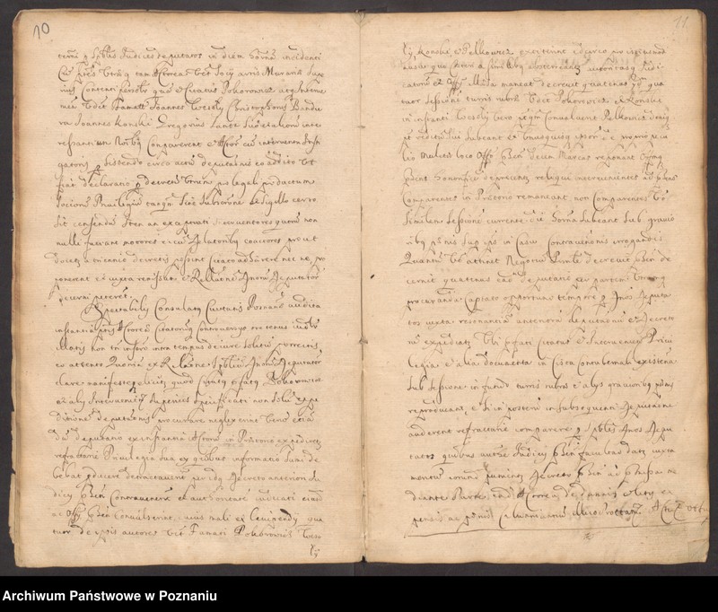 Obraz 9 z jednostki "Protocolon actorum officii consularis Posnaniensis."