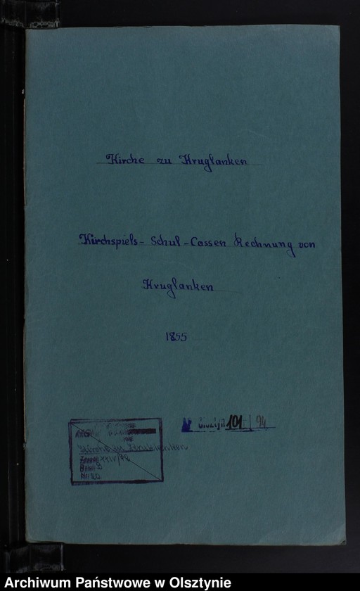 image.from.unit.number "Kirchspiels Schul-Cassen Rechnung von Kruklanken"