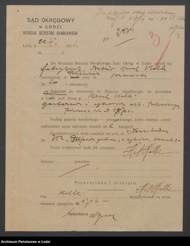 Obraz 5 z jednostki "Karol Kolbe w Pabianicach- garbarnia i wytwórnia artykułów technicznych"