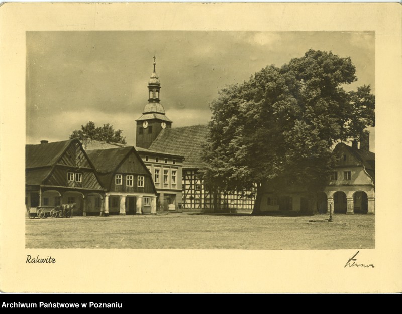 Obraz 1 z jednostki "Rakwitz [Rakoniewice] - [Rynek]"