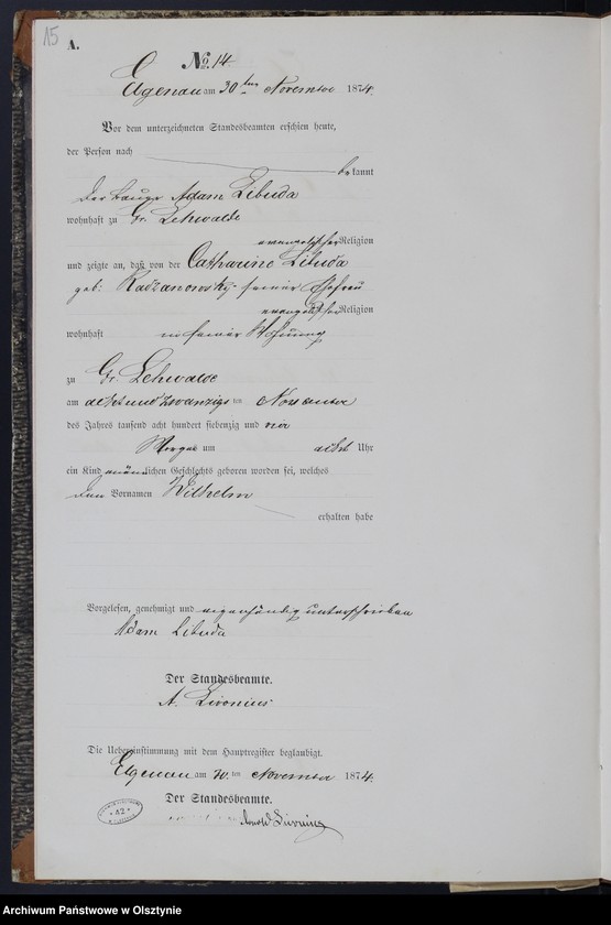 image.from.unit.number "Geburts-Neben-Register Nr 1 - 28"