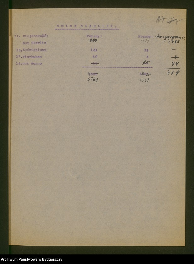 image.from.unit.number "Podział powiatów Prus Królewskich na gminy polskie. Opracowane podług "Gemeindelexikon" z r. 1905 i 1910. Tom I"