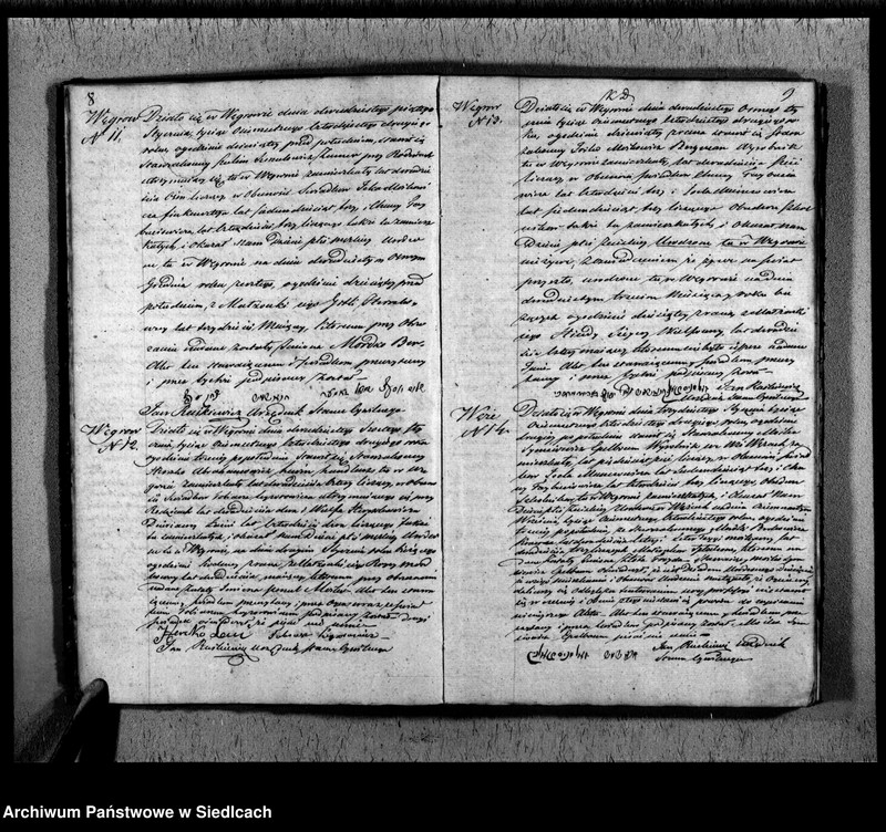 Obraz 7 z jednostki "Akta urodzeń, małżeństw, zgonów"