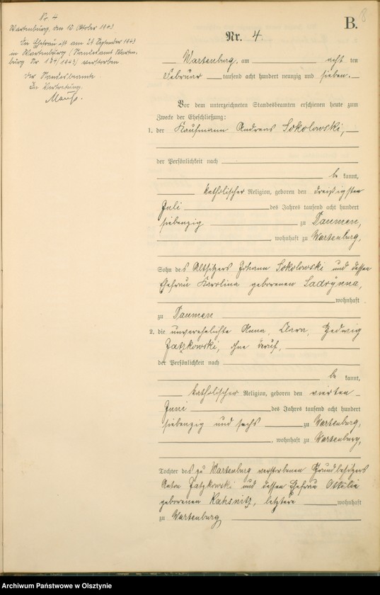 image.from.unit.number "Heiraths-Haupt-Register Nr 1 - 38"