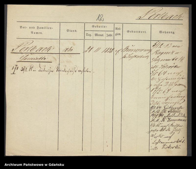 image.from.unit.number "Karty meldunkowe: Peplau - Peters Christine"