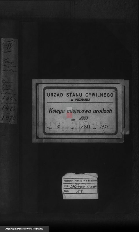 image.from.unit.number "Księga urodzeń t. IV"