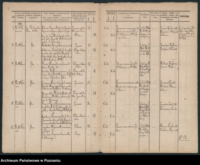 Obraz 5 z jednostki "Księga małżeństw"