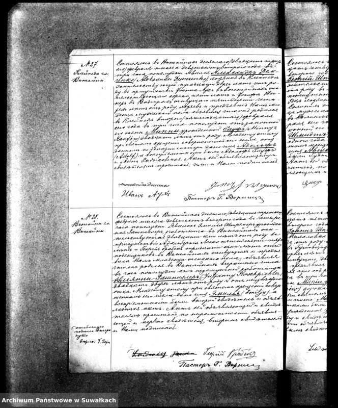 image.from.unit.number "[Księga akt urodzeń małżeństw i zgonów wyznania ewangelicko-augsburskiego zboru w Wiżajnach]"