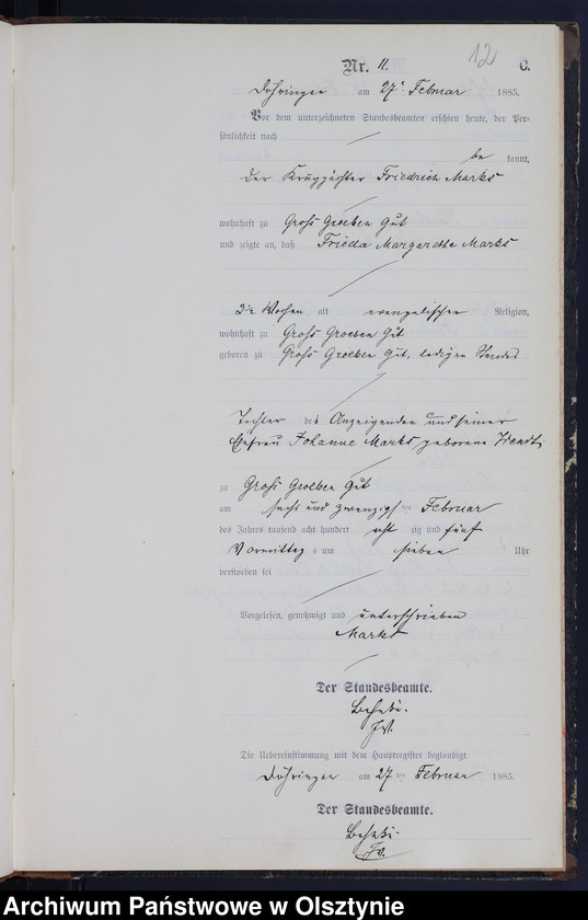 image.from.unit.number "Sterbe-Neben-Register Nr 1 - 76"