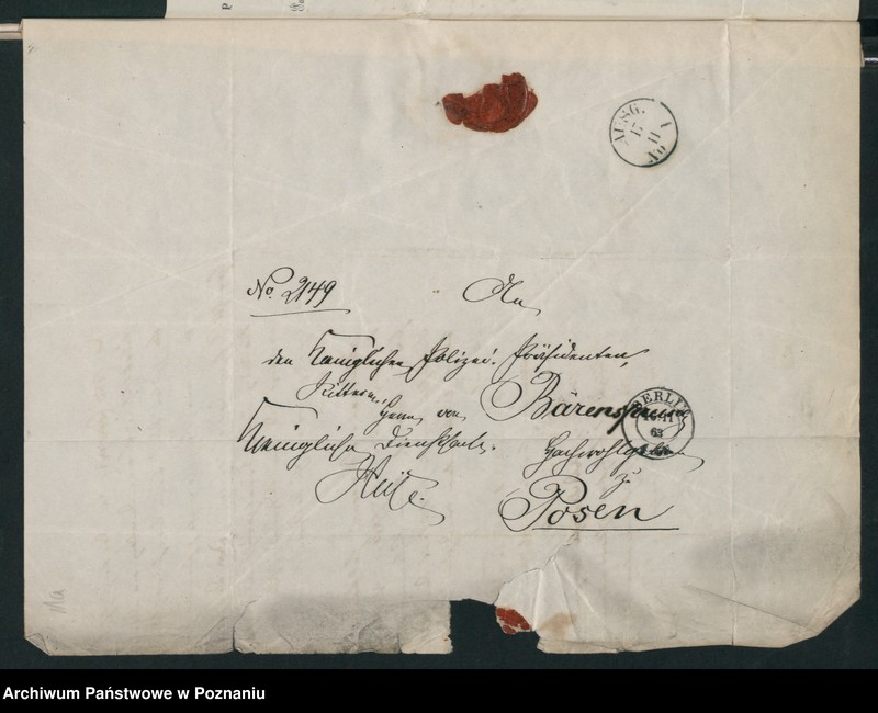 Obraz 16 z jednostki "A. betr. die Familie von Skarzewski"