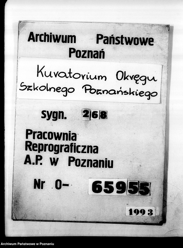 Obraz 1 z jednostki "Prywatna Szkoła Powszechna z niemieckim językiem nauczania Zdziechowa, powiat Gniezno"