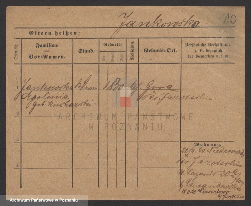 Obraz 10 z jednostki "Jankowski (wdowy i samotni mężczyźni)"