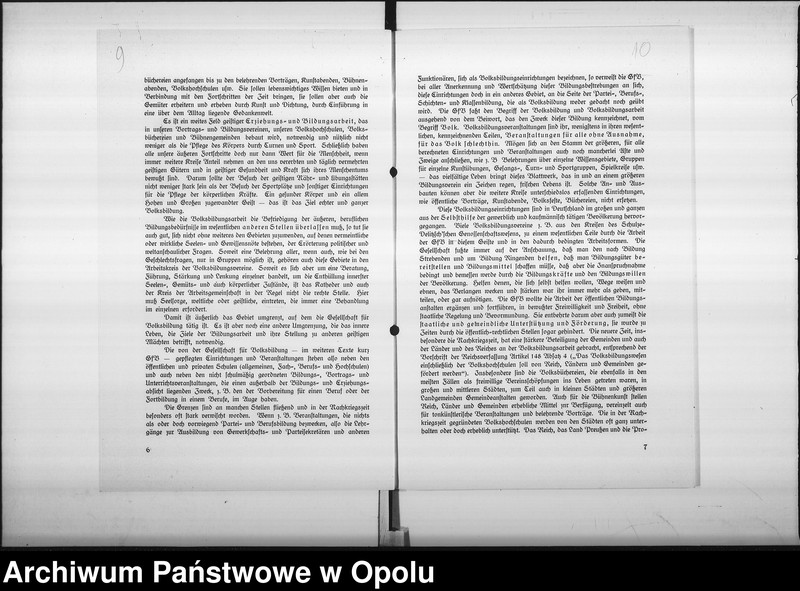Obraz 13 z jednostki "Magistrats Oppeln. Betrifft: Gesellschaft für Volksbildung"