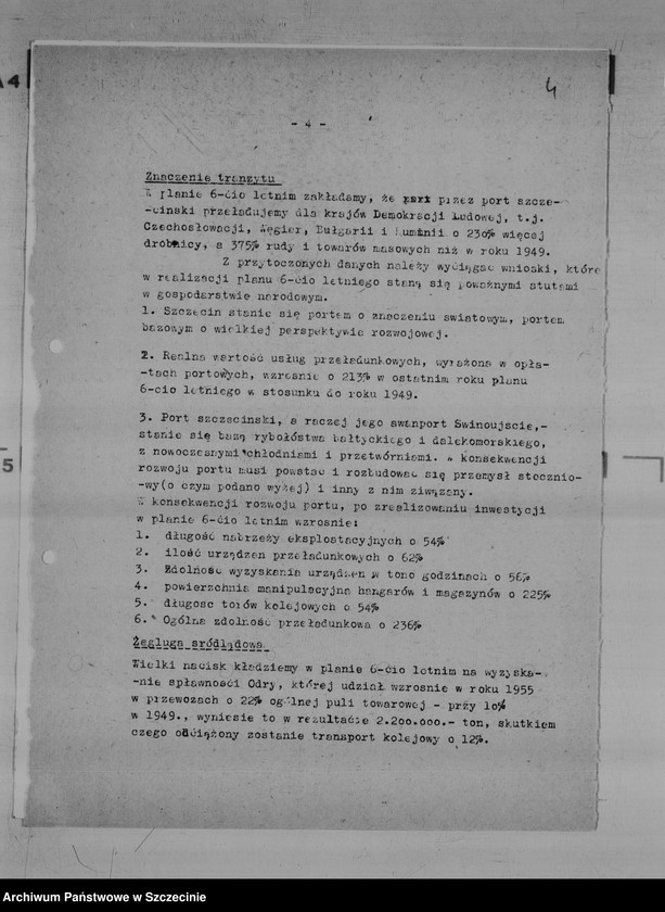 Obraz 8 z jednostki "Plan 6-letni rozwoju województwa szczecińskiego"