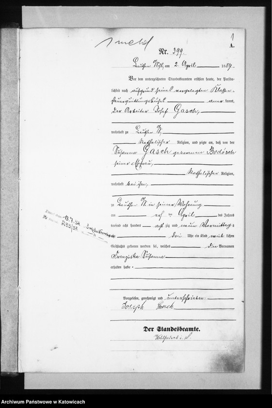 image.from.unit.number "[Księga urodzeń za rok 1889, t. 2, nr 399-796]"