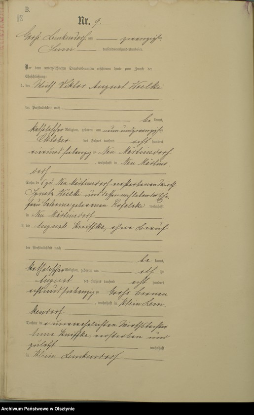 image.from.unit.number "Heiraths-Haupt-Register Nr 1 - 18"