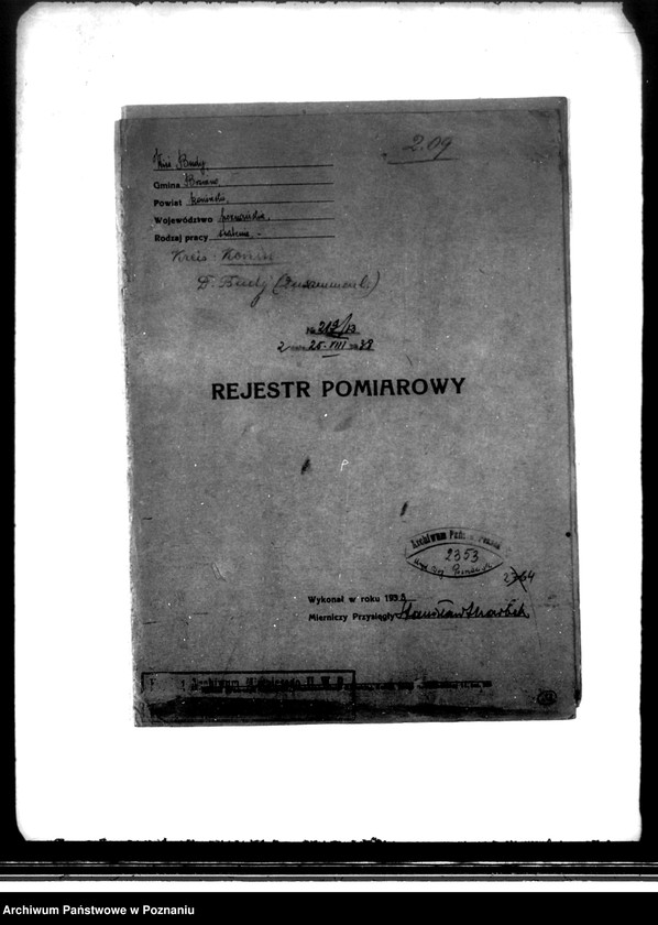 image.from.unit.number "Rejestr pomiarowy wsi Budy powiatu konińskiego"