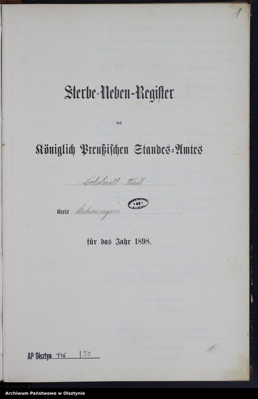 image.from.unit.number "Sterbe-Neben-Register Nr 1 - 46"