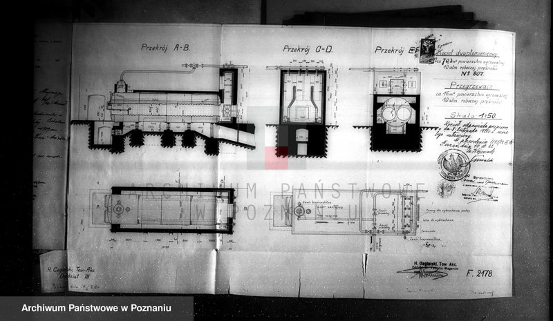 Obraz 9 z jednostki "H. Cegielski - T. A. Oddział III - Poznań nr woj 50 nr kotła 807"