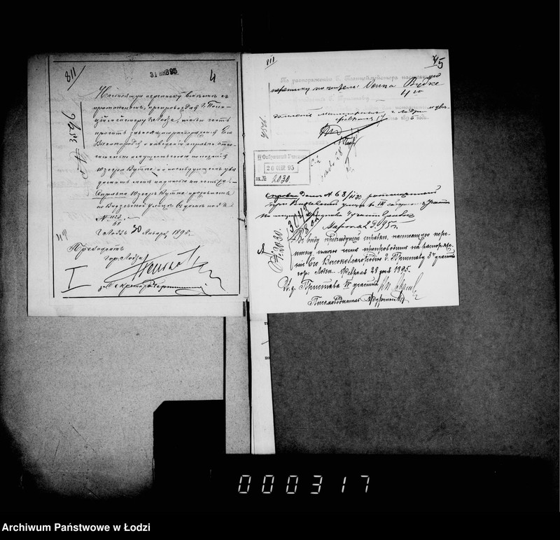 Obraz 9 z jednostki "O složenji so sčetov štrafov za nepravil´noe predjavlenje sporov o podlogach na osnovanji Vsemilostivejšago Manifesta 14 maja 1896"