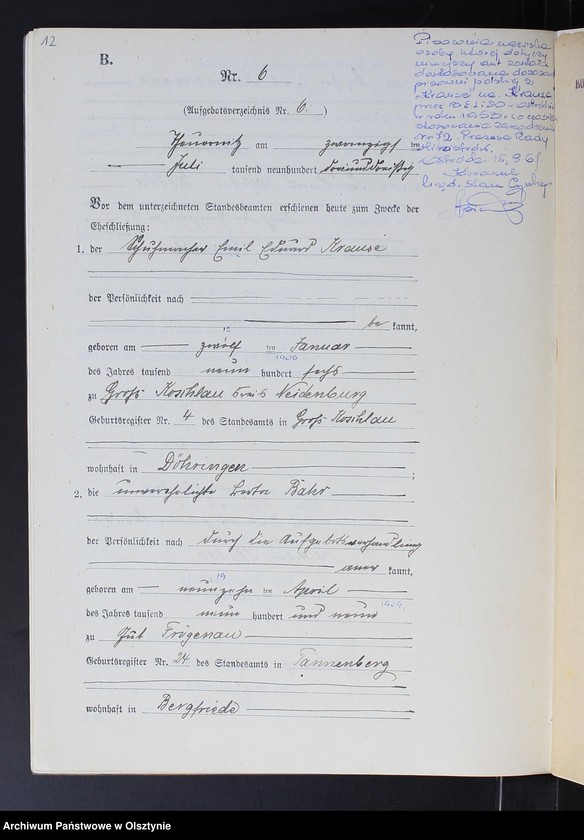 image.from.unit.number "Heirats-Neben-Register Nr 1-20"