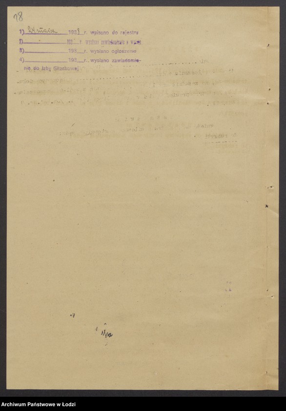 Obraz 20 z jednostki "Wolf Frydman, Moszek Rogoziński, Hersz Lajb Chełmiński, Lajb Parzęczewski, Szyja Lerman- eksploatacja młyna i handel zbożem w Łęczycy"