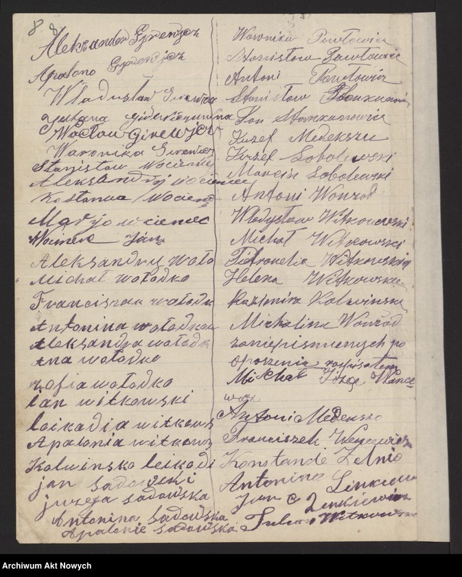 image.from.unit.number "Litwa, Suwalskie, Białoruś (rezolucje ludności w związku z zajęciem Wilna przez wojska polskie)"