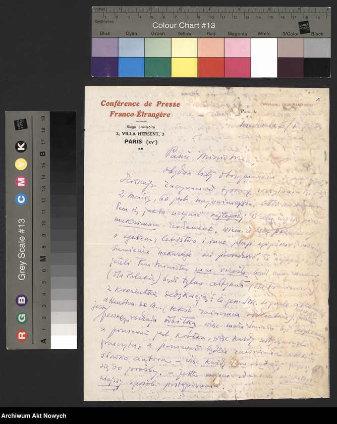 image.from.unit.number "Aubac Stefan, dziennikarz.  Pomoc w wydaniu i rozsyłaniu prac W. Sikorskiego. Życzenia dla Władysław Sikorskiego, m.in. Z dopiskiem Michała Żymierskiego i Józefa Rettingera."