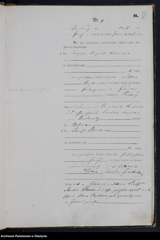 image.from.unit.number "Heiraths-Haupt-Register Nr 1 - 19"