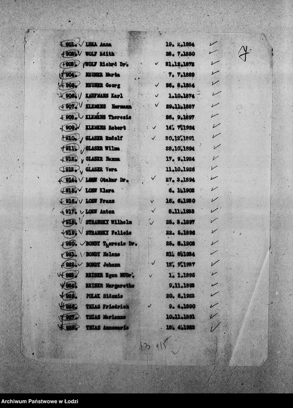 image.from.unit.number "[Wykazy imienne Żydów zagranicznych wsiedlonych do getta]"