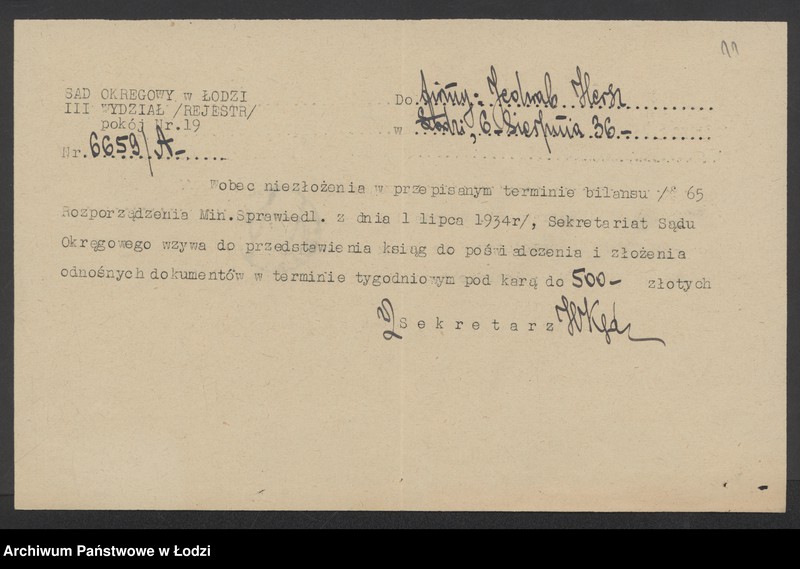 Obraz 13 z jednostki "Jedwab Hersz- snowalnia i trajbernia"