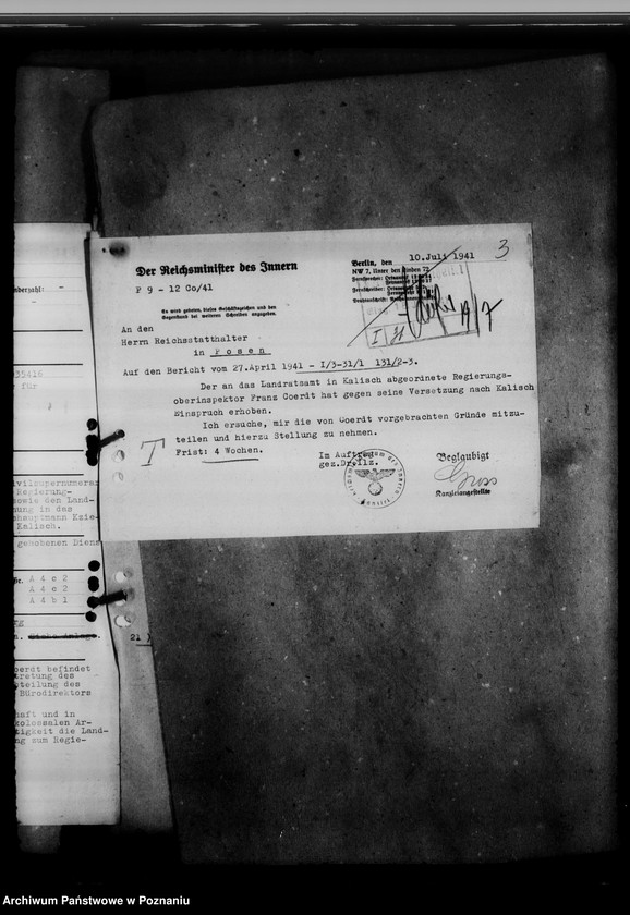 Obraz 7 z jednostki "Abordnung von Beamten"