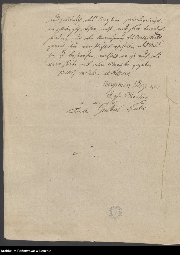 image.from.unit.number "[Die Aufnahme der Klage der Risina Viebigie gegen Röhrmeister Wagner]"