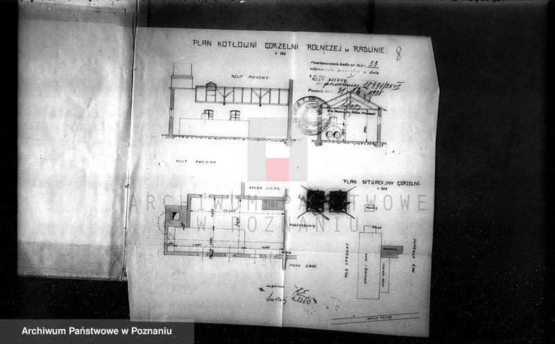 Obraz 12 z jednostki "Majętność Radlin pow. jarociński nr fabr kotła 33, nr woj. kotła 2336"