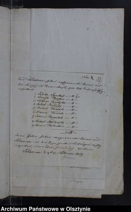 image.from.unit.number "Armen-Cassen Rechnung des Kirchspiels Kruklanken"