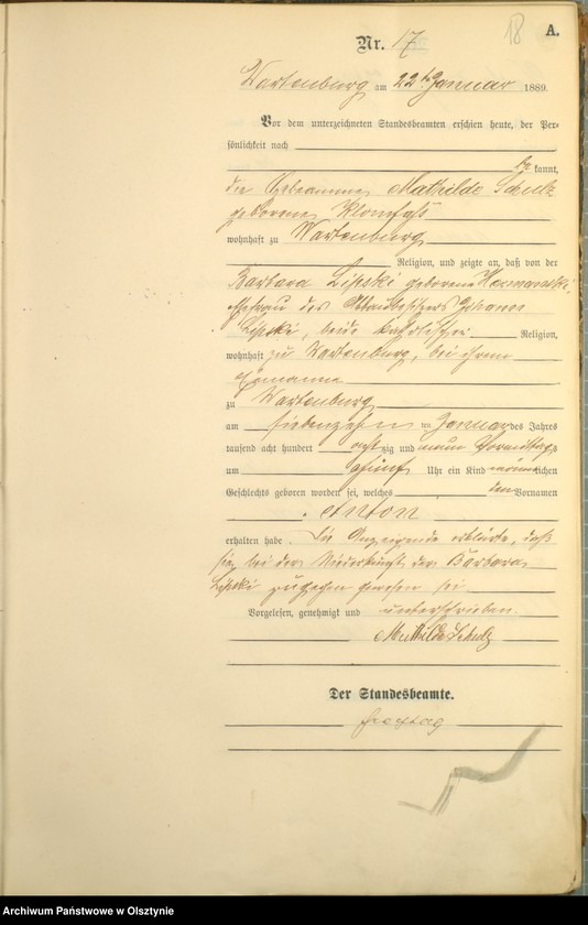 image.from.unit.number "Geburts-Haupt-Register Nr 1 - 239"