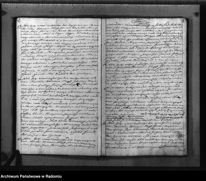 image.from.unit.number "Księga akt cywilnych gminy Głowaczew na rok 1820"