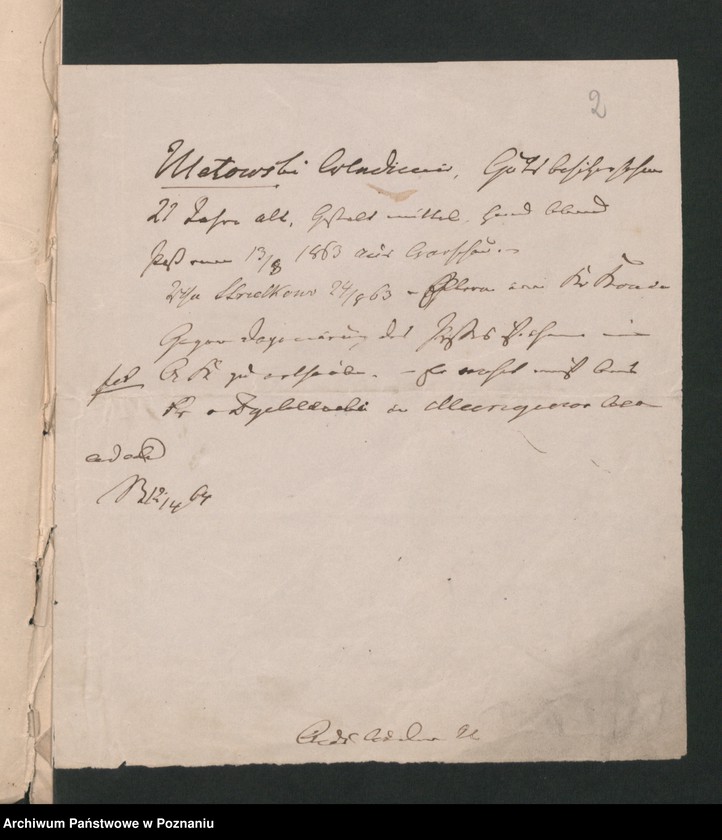 Obraz 5 z jednostki "A. betr. den Gutsbesitzer Wladimir von Ulatowski"