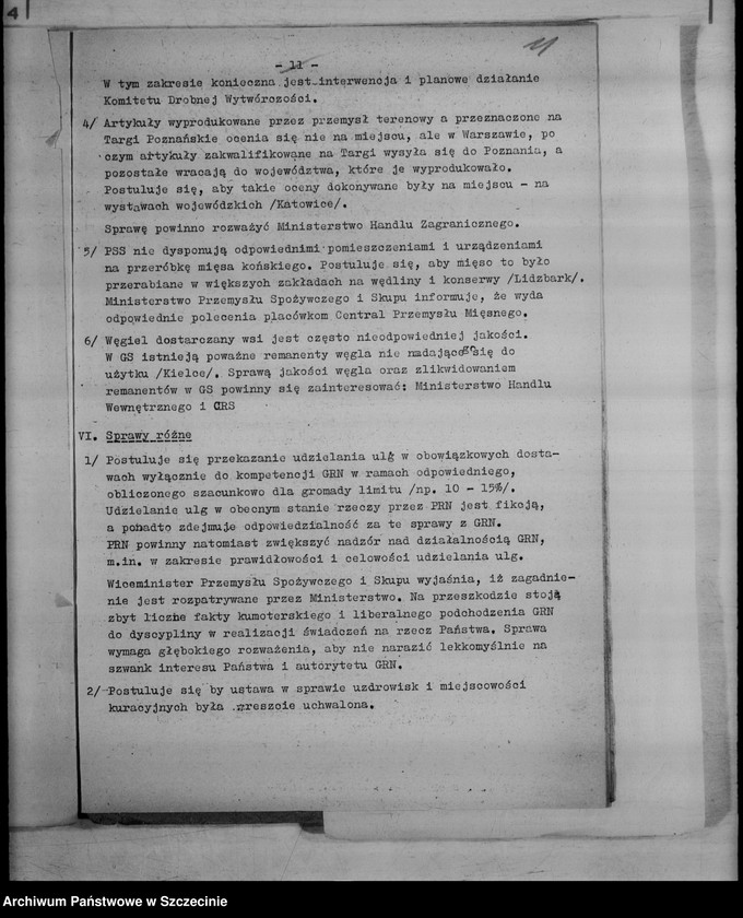 Obraz 15 z jednostki "Narady przewodniczących i sekretarzy prezydiów powiatowych rad narodowych - protokoły"