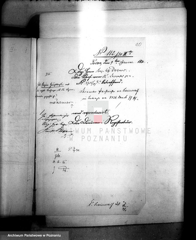 Obraz 14 z jednostki "Die Einziehung der Pachtruckstande des Domänen Pachten Thunig zu Kaisershof /czynsze dzierżawne domeny Duszniki/"