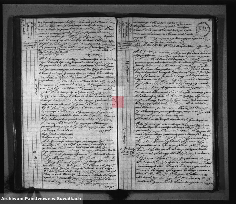 image.from.unit.number "Akta zeszłych stanu cywilnego gminy seyneńskiey od 1-go stycznia 1817 roku."